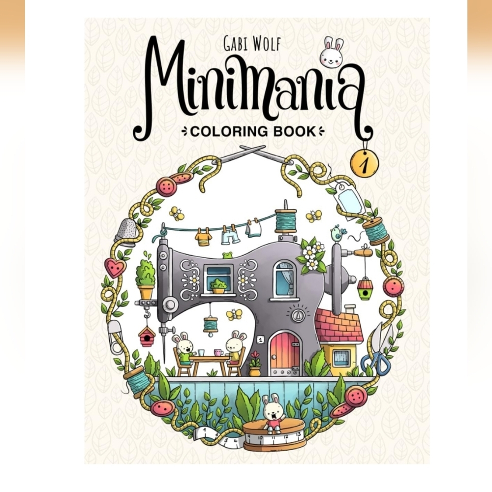Minimania Volume 1 Coloring Book by Gabi Wolf